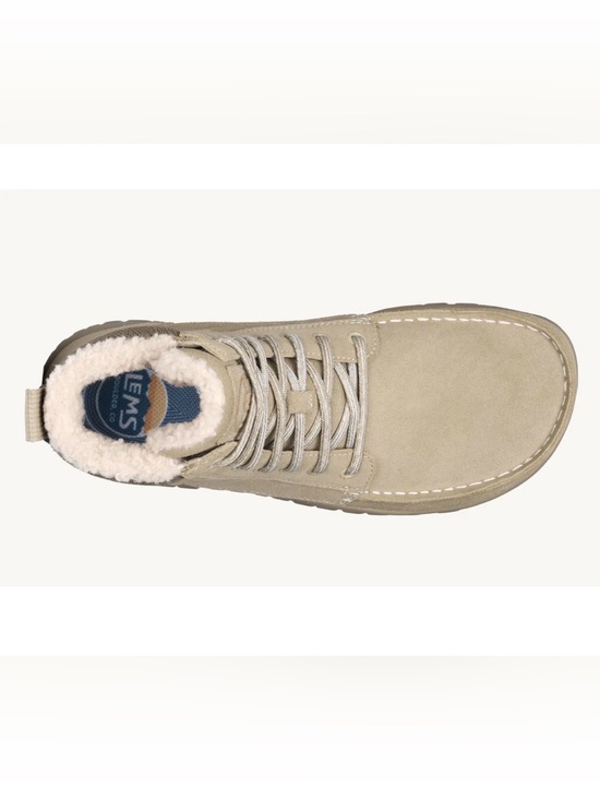 Lems Telluride Leather Lace-Up Boots in Limestone main image 5